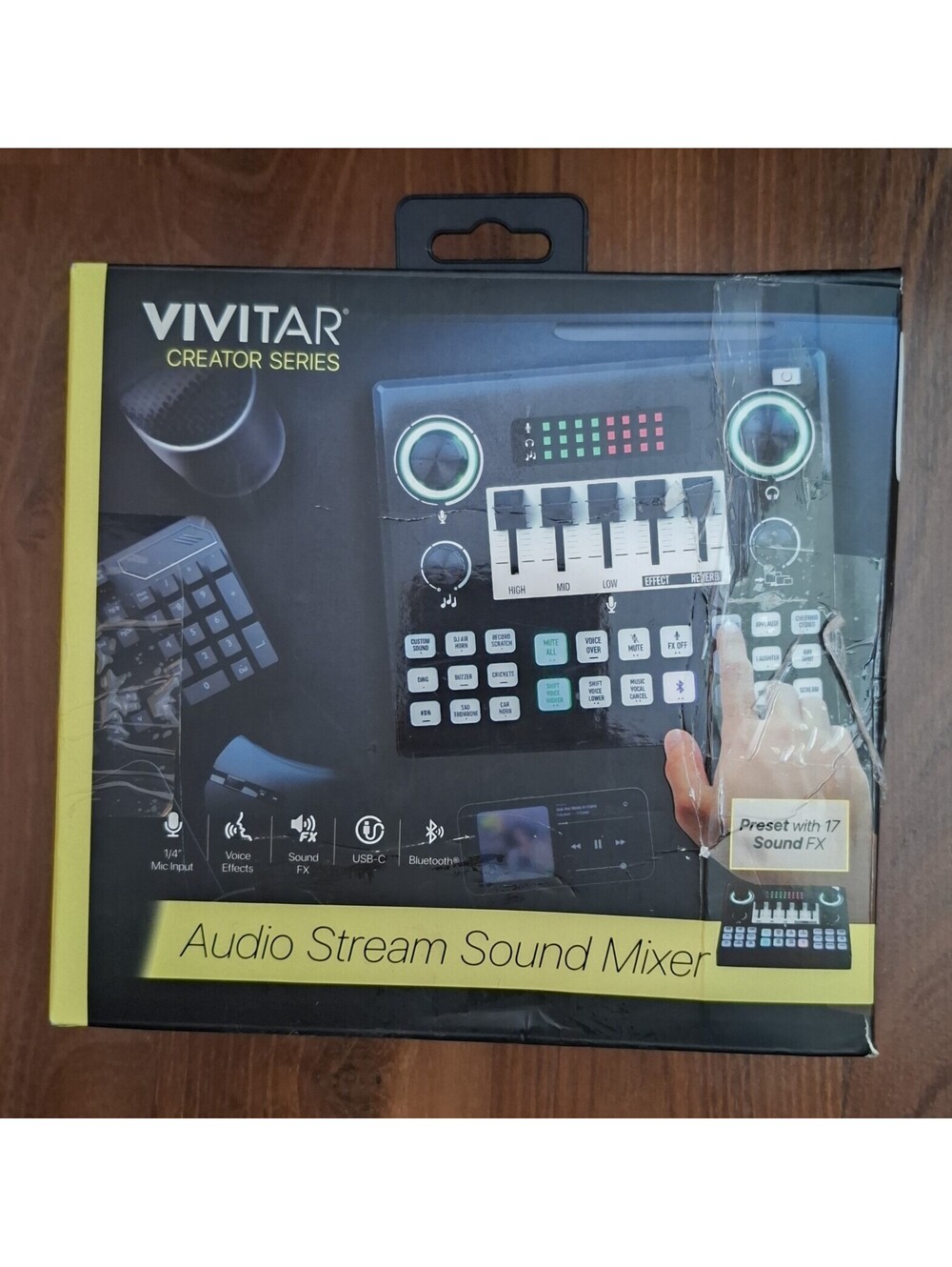 NEW Vivitar Creator Series Audio Stream Sound Mixer READ DESCRIPTION